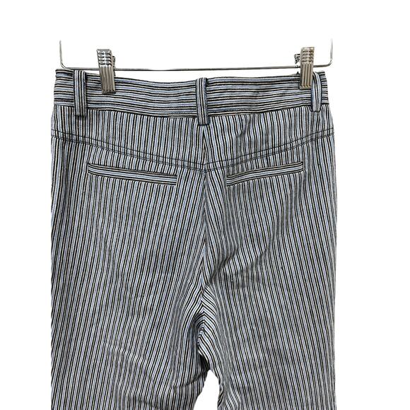 Derek Lam 10 Crosby Striped Flared Pants Size 4 - Picture 8 of 11